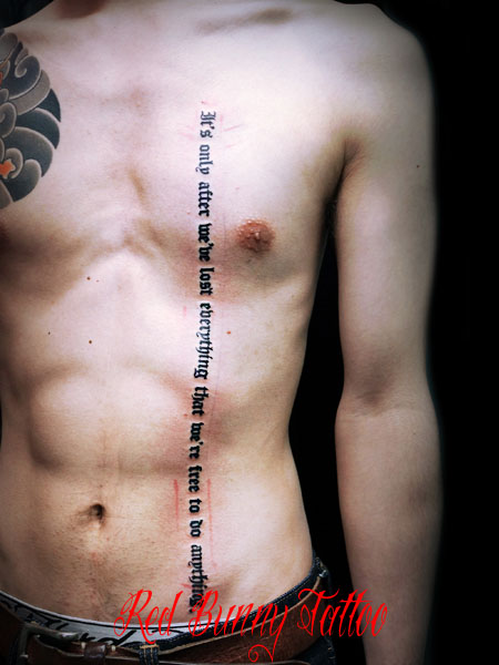 ^gD[fUC  letter tattoo@